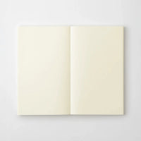 MD-Notebook-Notizbuch-B6-176-Seiten-blank-minimalistisch-Fadenheftung-MD-Paper-Aufgeschlagen-leereSeiten