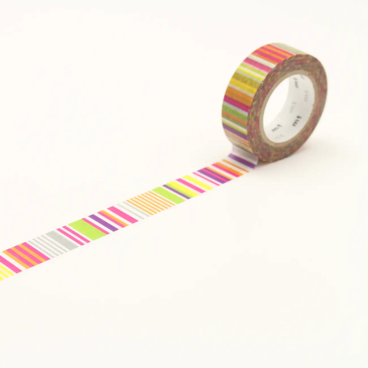 mt / Masking Tape / Washi Tape  / multi border vivid