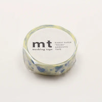 mt / Masking Tape / Washi Tape  / heart stamp blue