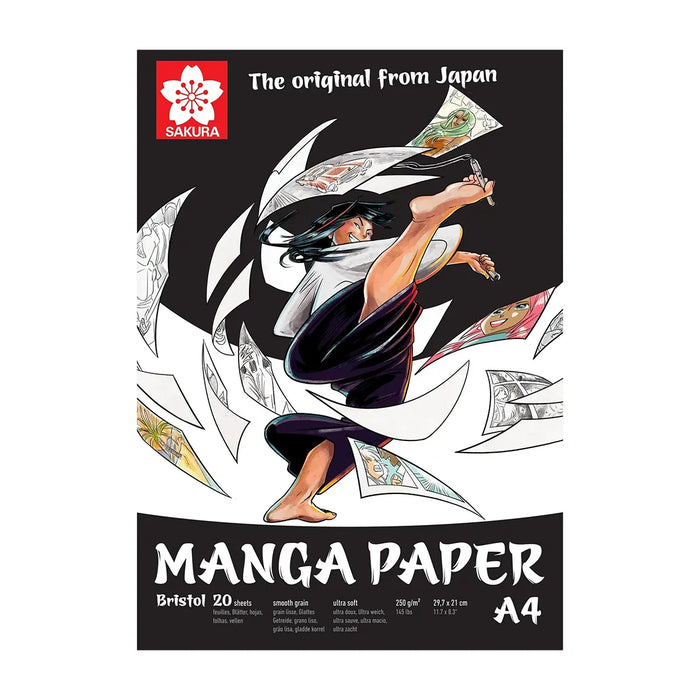 Manga Papier / Block / A4/ 250g / 20 Blatt