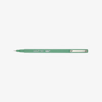 Marvi-Uchida-Le-Pen-Fineliner-water-based-no102-Jade-Green-Stift-mit-Kappe-aufgestecket-am-Ende