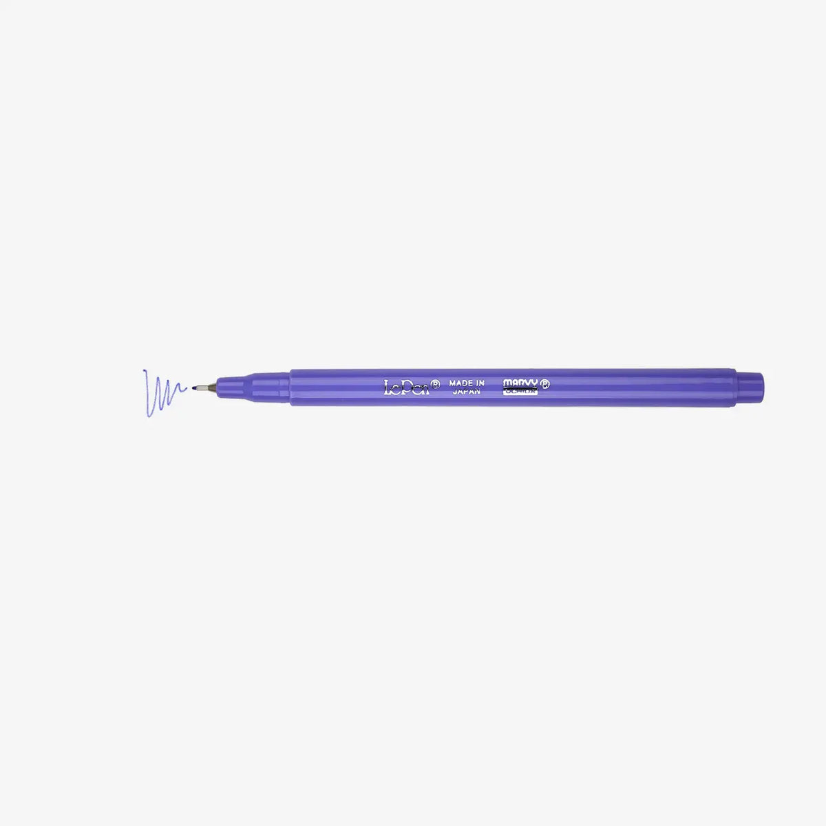 Marvi-Uchida-Le-Pen-Fineliner-water-based-no106-Amethyst-Stift-ohne-Kappe-mit-Strich