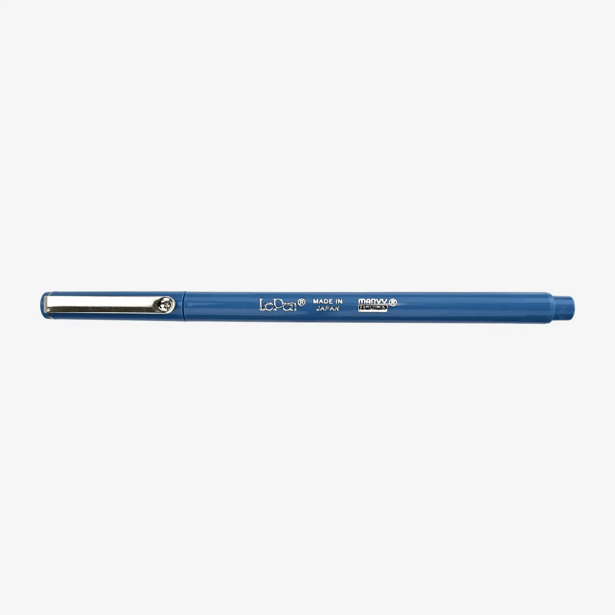 Marvi-Uchida-Le-Pen-Fineliner-water-based-no17-Steel-blue-Stift-mit-Kappe