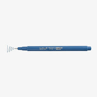 Marvi-Uchida-Le-Pen-Fineliner-water-based-no17-Steel-blue-Stift-ohne-Kappe-mit-Strich