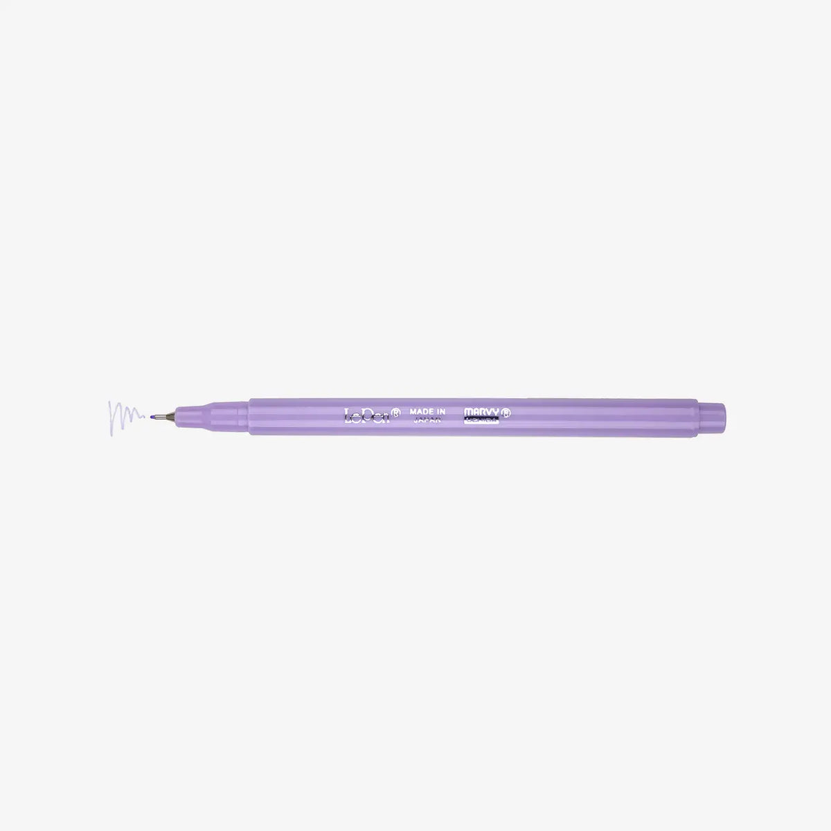 Marvi-Uchida-Le-Pen-Fineliner-water-based-no62-Wisteria-Stift-ohne-Kappe-mit-Strich