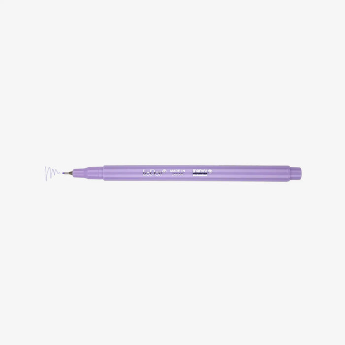 Marvi-Uchida-Le-Pen-Fineliner-water-based-no62-Wisteria-Stift-ohne-Kappe-mit-Strich