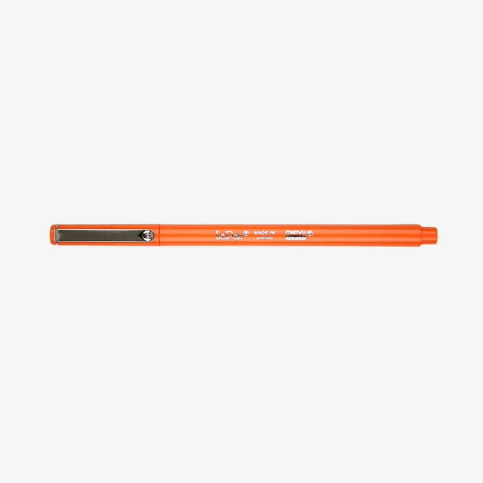 Marvi-Uchida-Le-Pen-Fineliner-water-based-no7-orange-Stift-mit-Kappe
