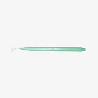 Marvi-Uchida-Le-Pen-Fineliner-water-based-no70-Papermint_-Stift-ohne-Kappe-mit-Strich