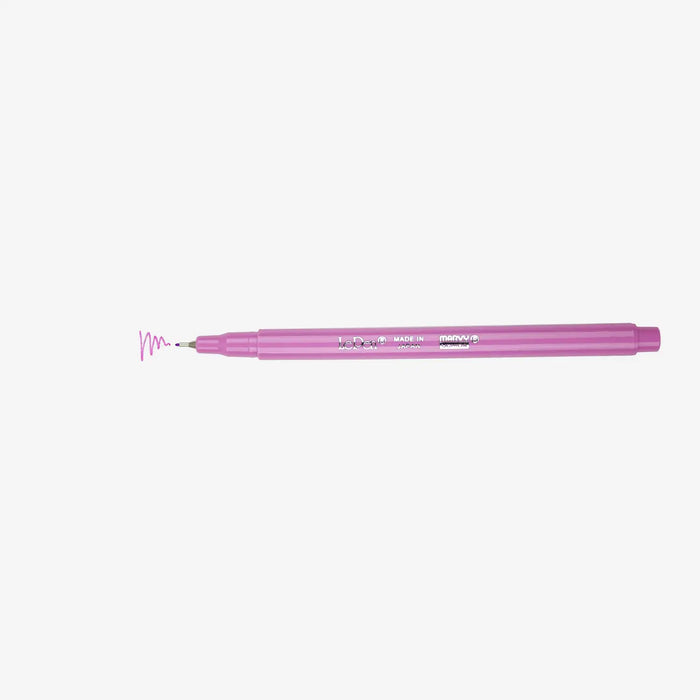 Marvi-Uchida-Le-Pen-Fineliner-water-based-no78-Orchid-Stift-ohne-Kappe-mit-Strich