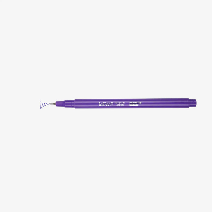 Marvi-Uchida-Le-Pen-Fineliner-water-based-no8-Lavender-Stift-ohne-Kappe-mit-Strich