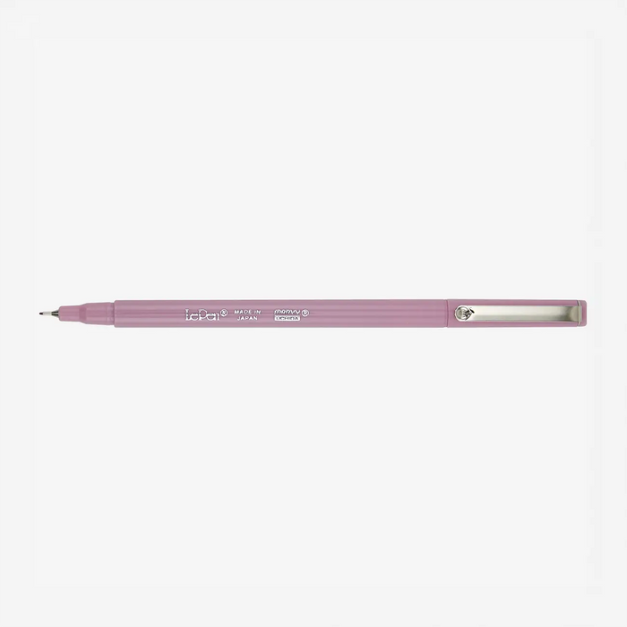 Marvi-Uchida-Le-Pen-Fineliner-water-based-no81-Pale-Mauve-Stift-ohne-Kappe-mit-Strich