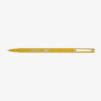 Marvi-Uchida-Le-Pen-Fineliner-water-based-no82-Mustard-Stift-ohne-Kappe-mit-Strich-2