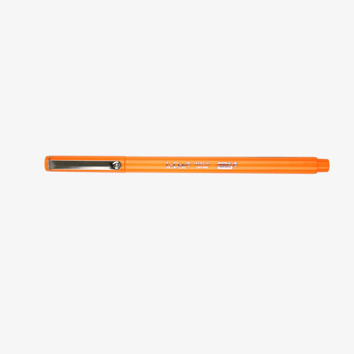 Marvi-Uchida-Le-Pen-Fineliner-water-based-noF7-Fluorescent-Orange-Stift-mit-Kappe