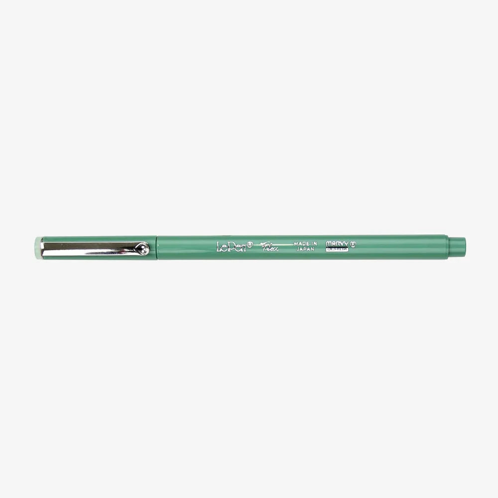 Marvy-Uchida-LePen-Pinselstift-Brush-Pen-102-Jade-Green-4800-S102-stift-mit-Kappe