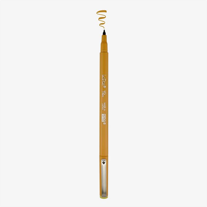 Marvy-Uchida-LePen-Pinselstift-Brush-Pen-13-Ochre-4800-S13-stift-mit-Strichansicht