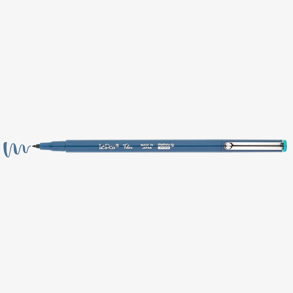 Marvy-Uchida-LePen-Pinselstift-Brush-Pen-17-Steel-Blue-4800-S17-stift-mit-Strichansicht