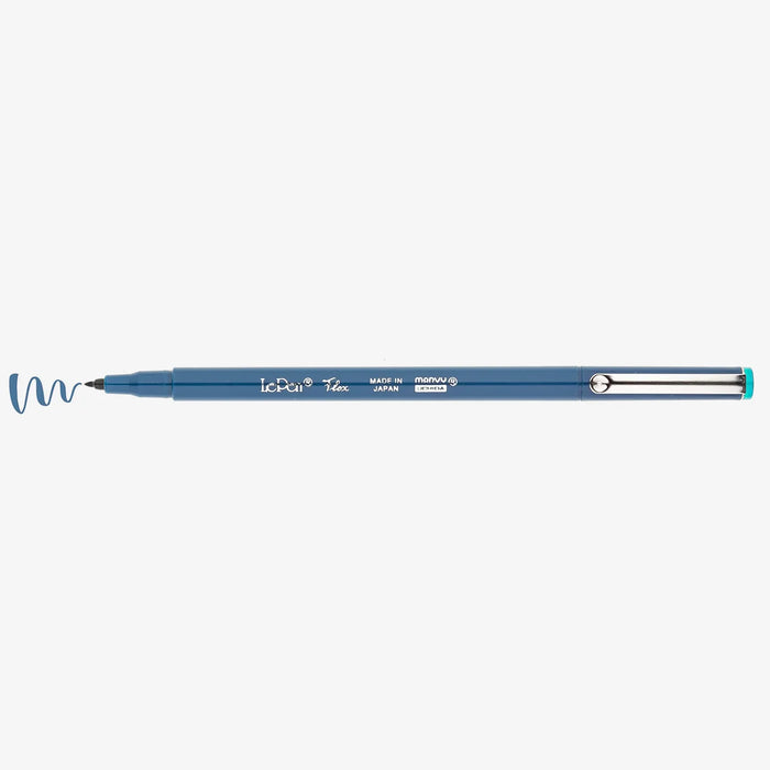 Marvy-Uchida-LePen-Pinselstift-Brush-Pen-17-Steel-Blue-4800-S17-stift-mit-Strichansicht