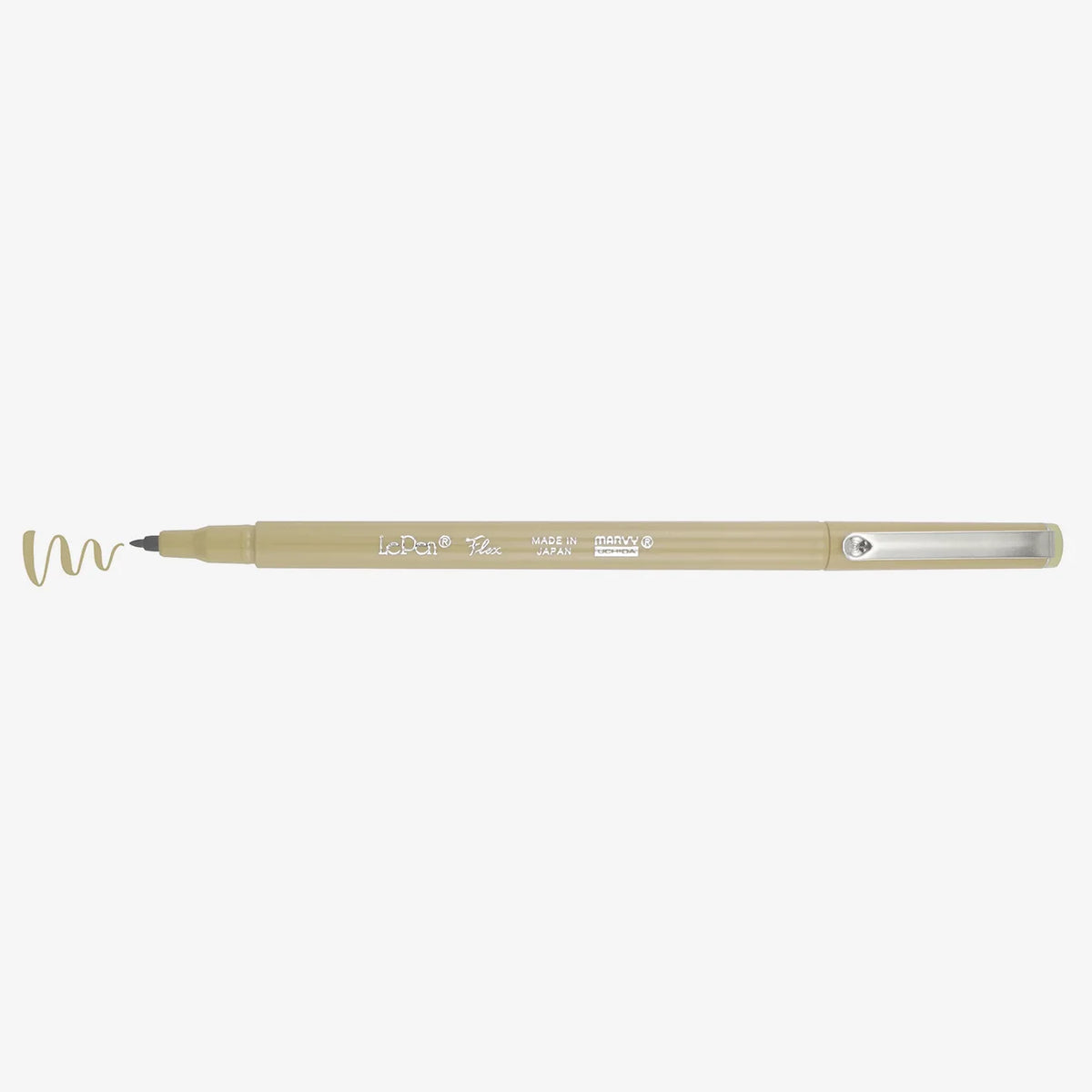 Marvy-Uchida-LePen-Pinselstift-Brush-Pen-24-Beige-4800-S24-stift-mit-Strichansicht