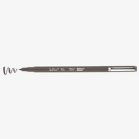 Marvy-Uchida-LePen-Pinselstift-Brush-Pen-45-Sepia-4800-S45-stift-mit-Strichansicht