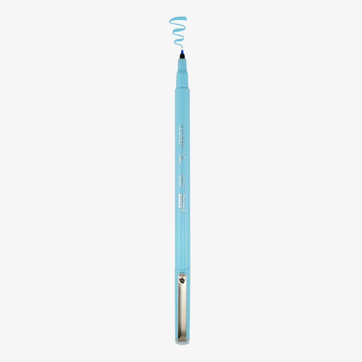 Marvy-Uchida-LePen-Pinselstift-Brush-Pen-53-Pale-Blue-4800-S53-stift-mit-Strichansicht