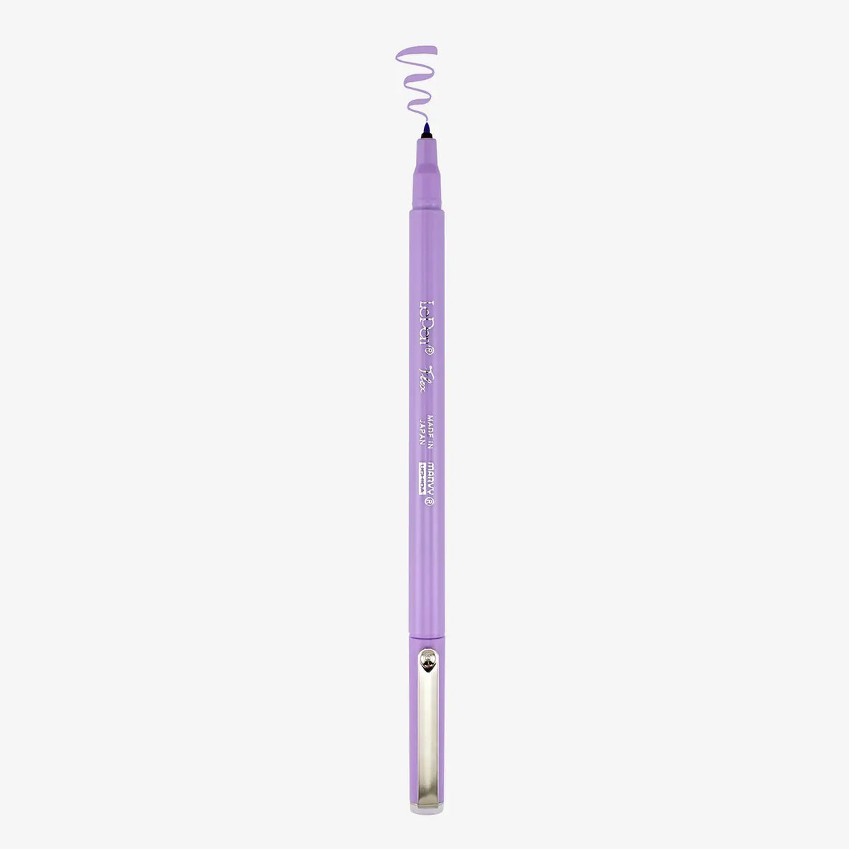Marvy-Uchida-LePen-Pinselstift-Brush-Pen-62-Wisteria-4800-S62-stift-mit-Strichansicht