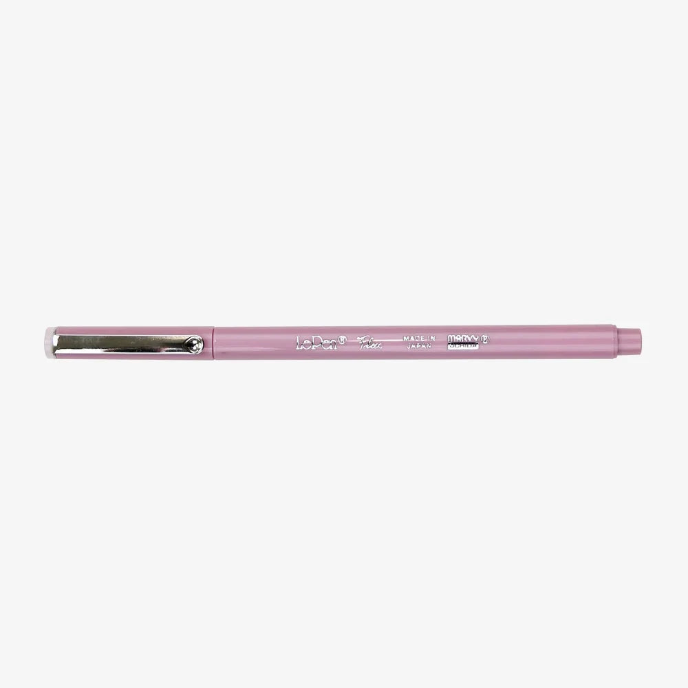 Marvy-Uchida-LePen-Pinselstift-Brush-Pen-81-Pale-Mauve-4800-S81-stift-mit-Kappe