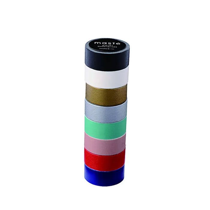 Washi Tape / Maste 8P / 7m / Color Mix