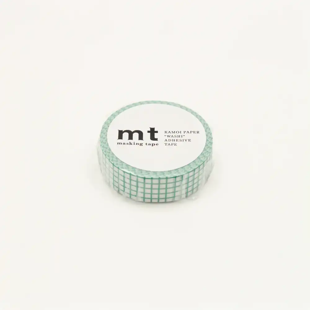 Masking-Tape-01D-Washi-Tape-hougan-emerald-Klebeband-in-der-Verpackung