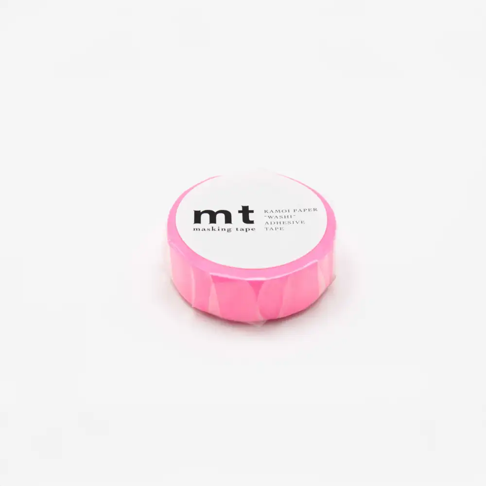 Masking-Tape-MT-01P-Washi-Tape-shocking-pink-Klebeband-in-derverpackung