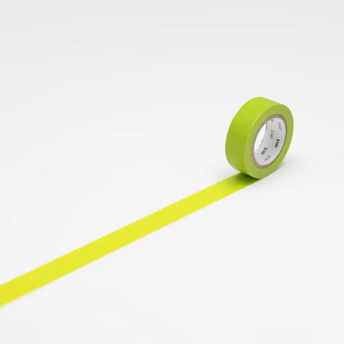 Masking-Tape-MT-01P-Washi-Tape-shocking-wakanae-Klebeband-abgerollt