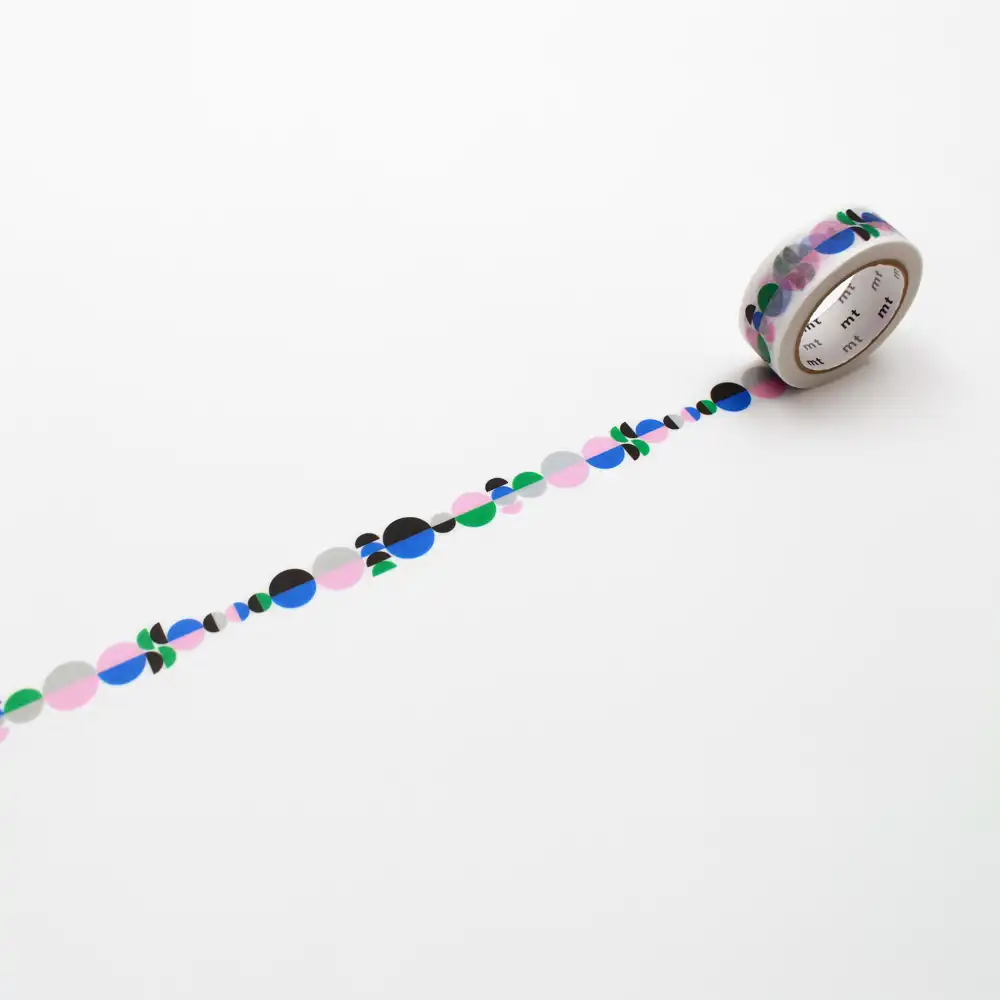 Masking-Tape-MT-1D-Washi-Tape-halfcircle-Klebeband-abgerollt