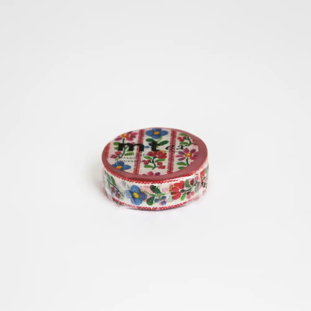 Masking-Tape-MT-EX-Washi-Tape-embroidery-Klebeband-in-der-Verpackung