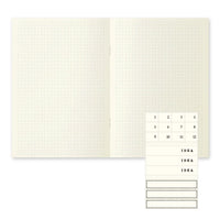 Md Notebook Light / Skizzenheft gridded / A5 / 3er Set