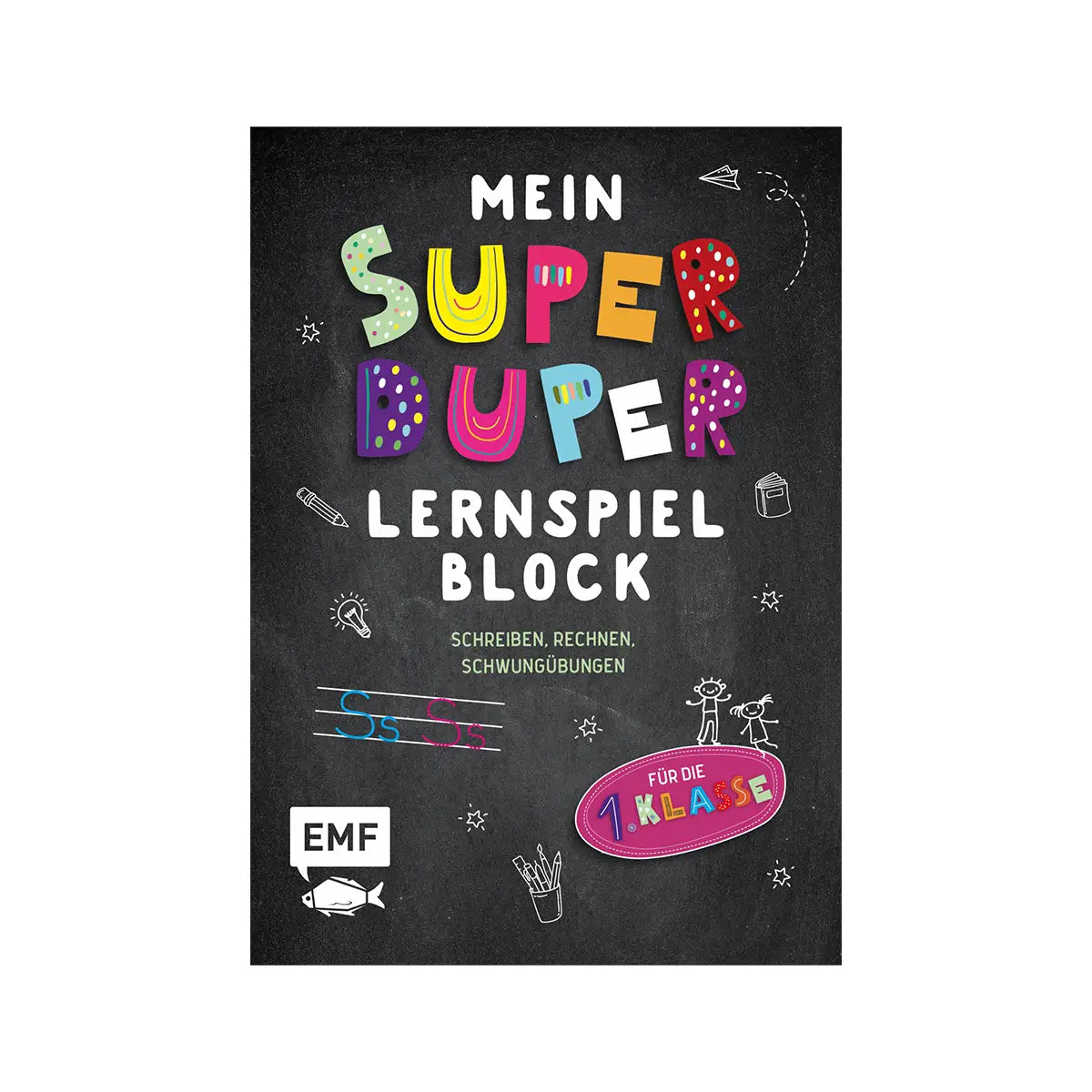 Analyzing image  Mein-superduper-Lernspielblock-1-Klasse-EMF-verlag-cover-front-2