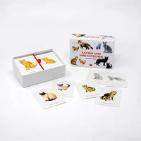 Memospiel-Laurence-king-verlag-Katzen-und-ihr-Kaetzchen-verpackung-und-Inhalt