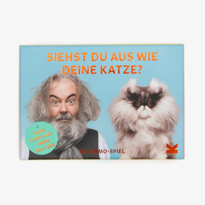 Memospiel-Laurence-king-verlag-Siehst-du-aus-wie-deine-Katze-50-_Karten-_Ab_-6_-Jahren-verpackung-cover-von-vorn