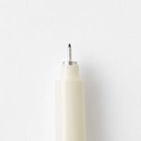 Midori-MD-Drawing-Pen-Fineliner-03mm-schwarz-wasserfest-Stift-geoeffnet-Spitze