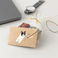 Midori-Mini-Brief-Set-Hungry-Dog-Briefpapier-Sticker-Japan-Papeterie-Produktansicht-Beispielfoto