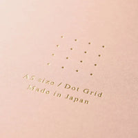 Md Notebook / Ring Notebook / Color Dot Grid / Pink