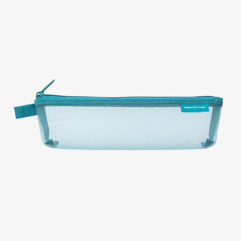 Stiftetasche / Pouches / Mesh Pen Pouch / Blue / small