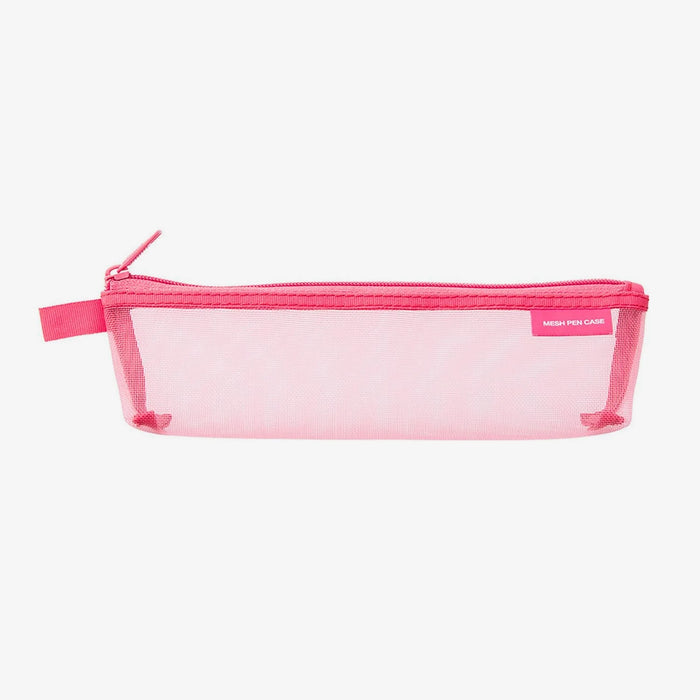 Midori / Pouches / Mesh Pen Pouch / Pink / small