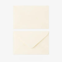 MidoriMiniBriefSetWashiPapier-yellow-white-japanischeSchreibwaren-Umschlaege-vorn-und-hinten