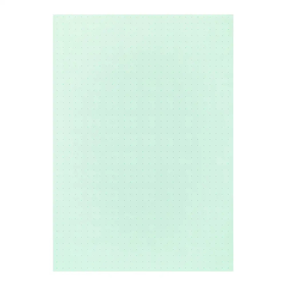 Skizzenblock / Paper Pad / Color Dot Grid / Green