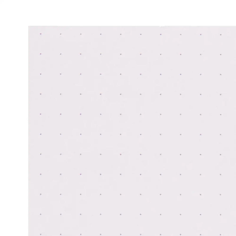 Skizzenblock / Paper Pad / Color Dot Grid / Purple