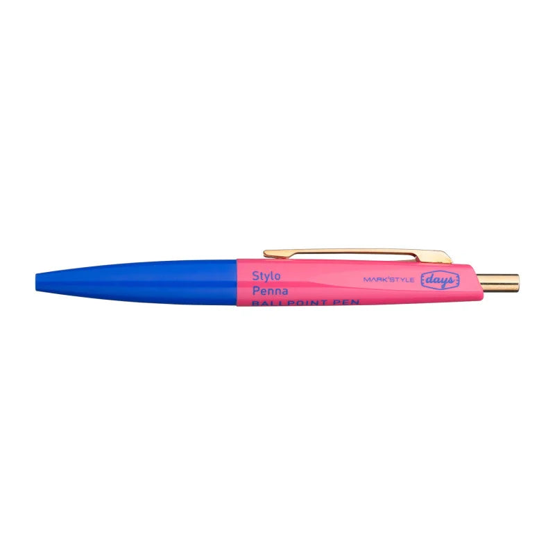 Mini BallPen / Anterique / Blue_Pink