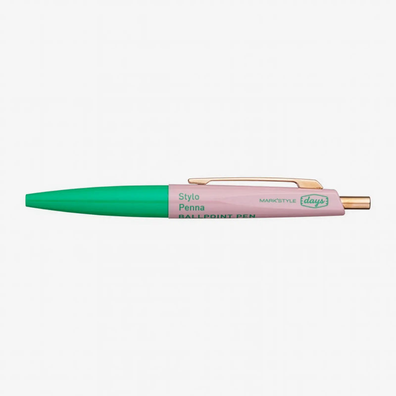 Mini-Ballpoint-Pen-ANTERIQUE-Farbe-Stift-Basil-Hazy-Pink-Strichstaerke-05mm-produktansicht