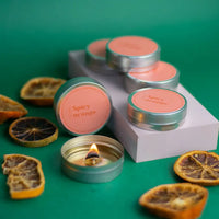 Mini Duftkerzen / Spicy Orange