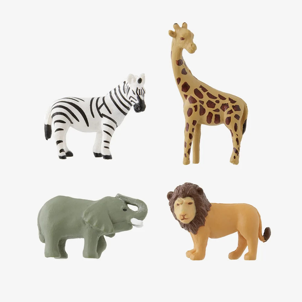 Mini-Magneten-4-Safaritiere-in-Produktansicht