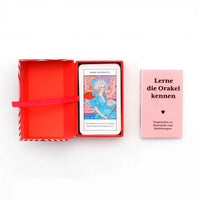 Minispiel-Liebesorakel-Affirmationskarten-Verpackung-Box-geoeffnet-mit-KArten-und-Anleitung