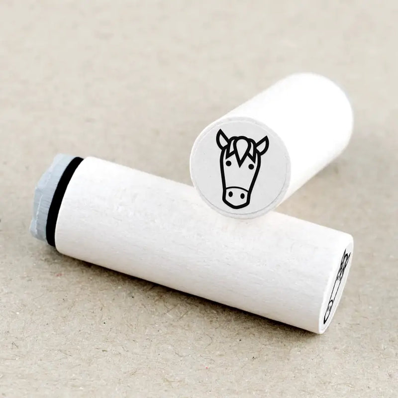 Ministempel Pferd